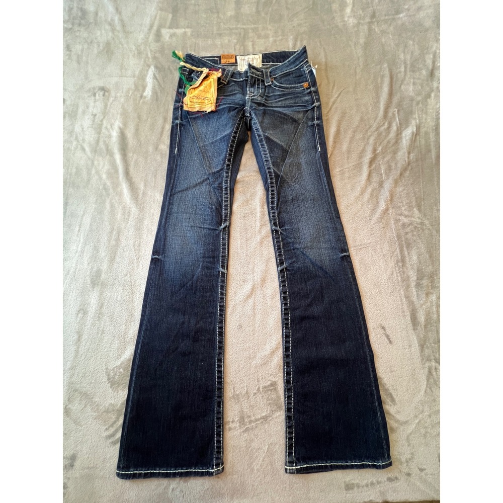 Big Star Liv Bootcut Jeans Women 24L Blue NWT Limited Vintage